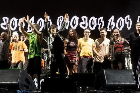 El ritual piojoso ya se siente en Mendoza. Foto: X Los Piojos