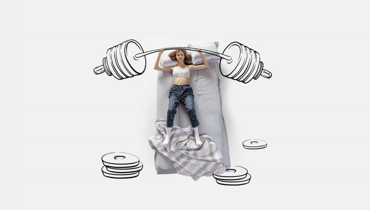 El entrenamiento cerca del horario de sueño puede influir en nuestro descanso (Shutterstock).