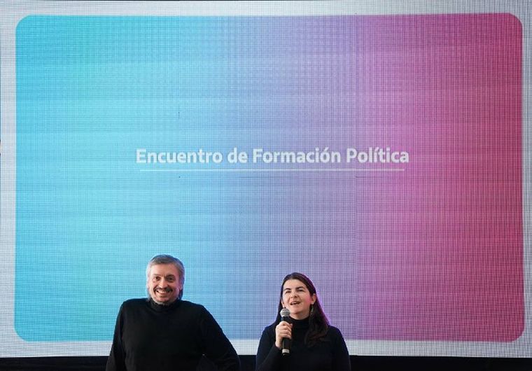 Máximo Kirchner encabezó el Encuentro de Formación Política en Moreno Foto: Prensa Máximo Kirchner