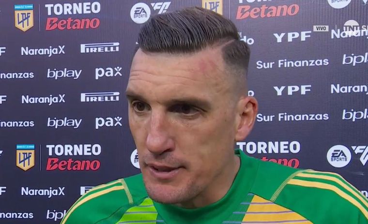 Franco Armani. Foto: Captura