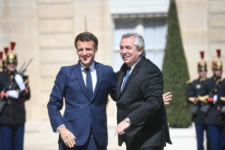 Al igual que Macron, Fernández es otro de los presidentes con un escándalo con su pareja Foto: Telam