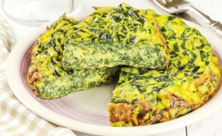 Tortilla de acelga Una receta simple y deliciosa en pocos pasos Foto: Shutterstock