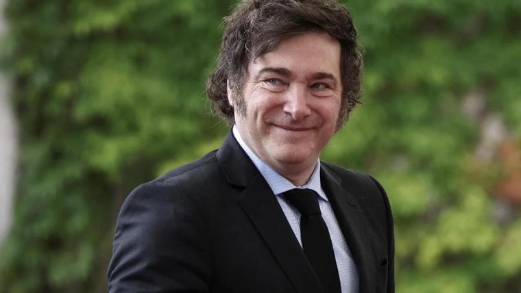 El primer capítulo de Milei, la serie se estrenó hoy Foto: Noticias Argentinas