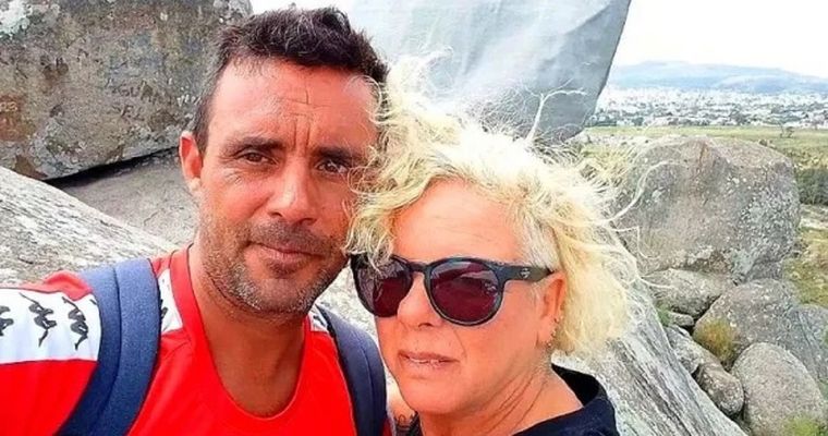 Mariano Wanderkauven, quien se suicidó este martes, junto a su víctima, Marcela Vedda Foto: NA