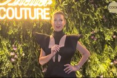 Fabiola, vestida de high coture. Foto: captura de video de OK Diario.