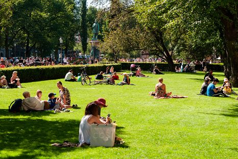 Parque urbano de la capital Helsinki.Foto: pxhere.com Parque urbano de la capital Helsinki.Foto: pxhere.com