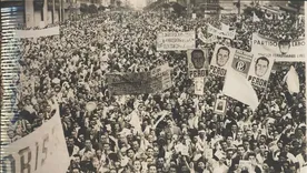 La multitud que se manifestó el 17 de octubre de 1945, el nacimiento del Día de la Lealtad.