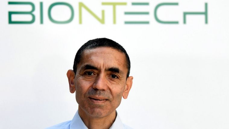 Ugur Sahin, cofundador y CEO del laboratorio alemán BioNTech, durante una entrevista en Marburg, el 17 de septiembre de 2020.