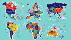 ¿Dónde queda Allá y la Tierra de la gente alta?: el significado de los nombres de los países
