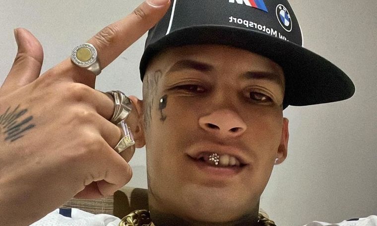 Encontraron audios de L-Gante en el celular de un integrante de la banda de Los Monos El cantante de cumbia 420 quedó envuelto en una nueva polémica Foto: Instagram @lgante_keloke