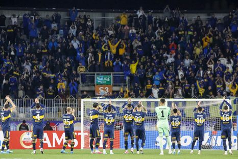 Boca copará Asunción en los octavos de la Sudamericana. Boca copará Asunción en los octavos de la Sudamericana.