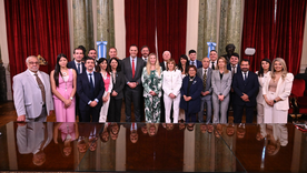 El Senado será testigo de un nueva configuración política con Patricia Bullrich y Victoria Villarruel como protagonistas. El Senado será testigo de un nueva configuración política con Patricia Bullrich y Victoria Villarruel como protagonistas.