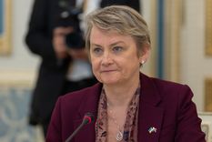 Yvette Cooper está en el cargo desde septiembre de 2025 y replicó el mensaje de otros funcionarios sobre el conflicto de las Islas Malvinas.