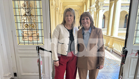 La ministra de Seguridad, Patricia Bullrich, y su segunda, Alejandra Monteoliva, en la Casa Rosada. La ministra de Seguridad, Patricia Bullrich, y su segunda, Alejandra Monteoliva, en la Casa Rosada.