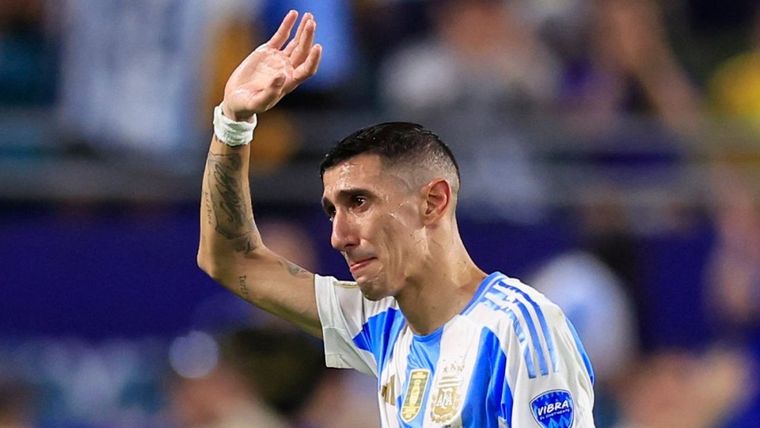 Di María descartó volver a Rosario por la inseguridad. Foto: EFE
