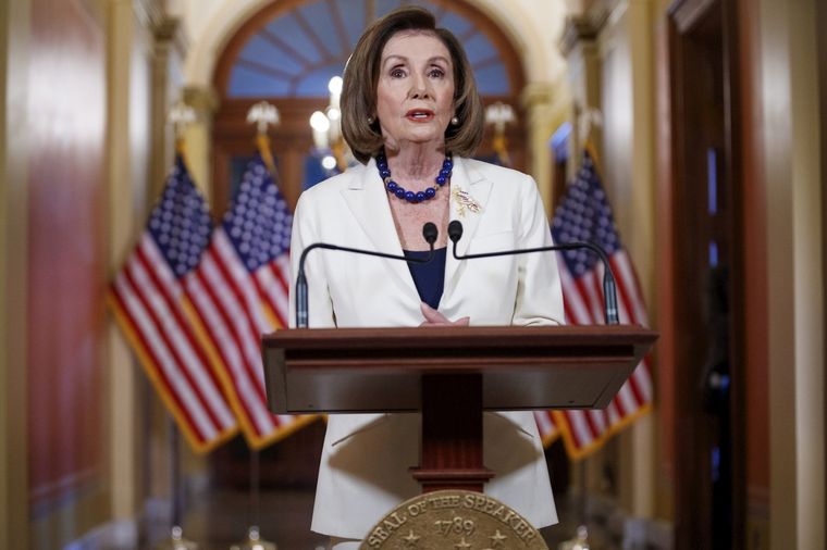 Nancy Pelosi se despidió de la política a los 85 años.&nbsp;