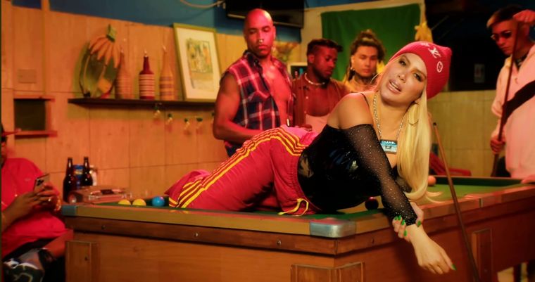 Foto: Captura de pantalla Youtube Wanda Nara.