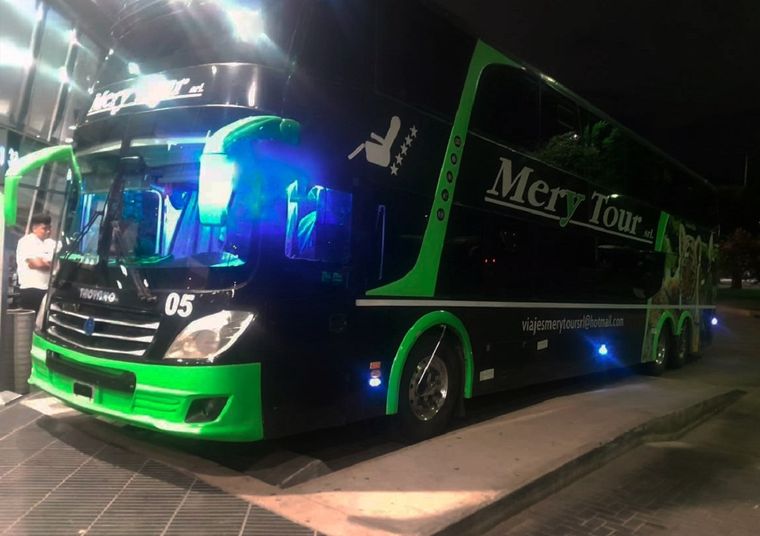 El ómnibus de la empresa Mery Tour fue interceptado en Uspallata tras evadir controles en Mendoza.
