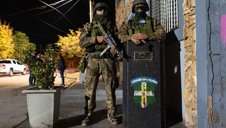 El megaoperativo desarrollado el año pasado en El Algarrobal. El megaoperativo desarrollado el año pasado en El Algarrobal.