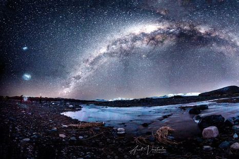 El cielo nocturno de Malargüe uno de los más bellos para fotografiar. Foto de Axel Vanstraelen .