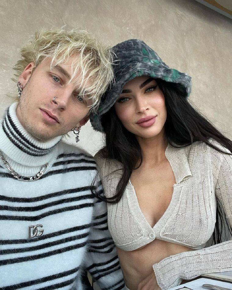 La romántica historia de amor de Megan Fox y Machine Gun Kelly Megan Fox y Machine Gun Kelly. Foto: Instagram