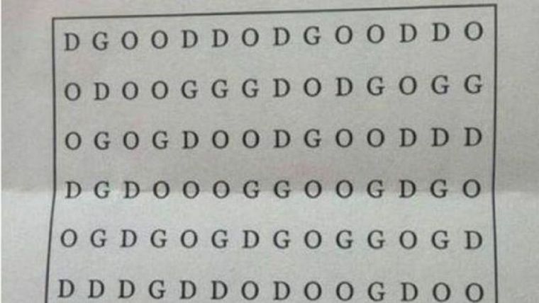 ACERTIJO VISUAL ACERTIJO VISUAL, RETO VISUAL, PALABRA Foto: ARCHIVO