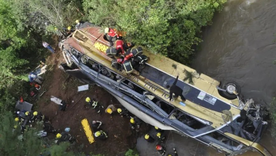 El siniestro ocurrió el domingo por la madrugada, sobre la Ruta Nacional 14, a la altura del kilómetro 892. El siniestro ocurrió el domingo por la madrugada, sobre la Ruta Nacional 14, a la altura del kilómetro 892.