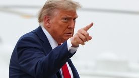 Donald Trump partió este martes desde Washington rumbo a Londres.