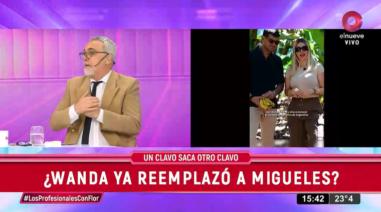 Wanda Nara habría tenido un affaire. Wanda Nara habría tenido un affaire. 