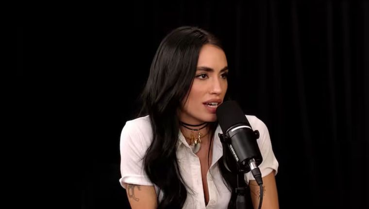 La cantante pop argentina lloró en una entrevista realizada por Mario Pergolini. Foto: Captura de pantalla/ Gelatina.