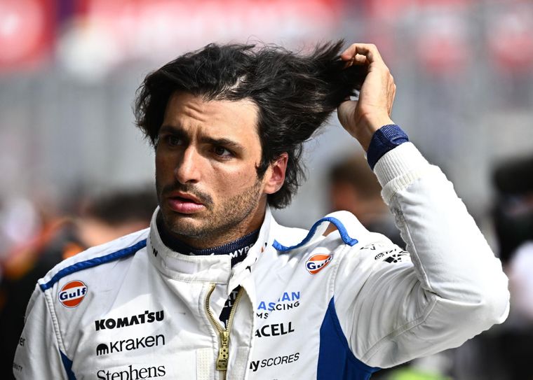 El piloto de Williams Carlos Sainz durante el último Gran Premio de Hungría de la Fórmula 1.