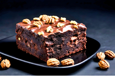 Brownies de nueces al estilo clásico: deliciosos y llenos de sabor Foto: Shutterstock