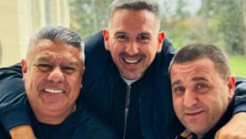 “Chiqui” Tapia junto a Pablo Toviggino y Maxi Levy. “Chiqui” Tapia junto a Pablo Toviggino y Maxi Levy.