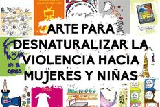 una exposicion contra las violencia de genero