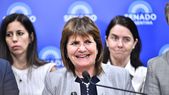 reforma laboral: con sonrisas y pocos discursos, bullrich empieza su festejo en el senado reforma laboral: con sonrisas y pocos discursos, bullrich empieza su festejo en el senado