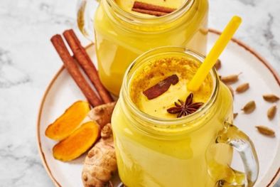 MDZol | La leche dorada es una bebida antiinflamatoria. Foto: Archivo