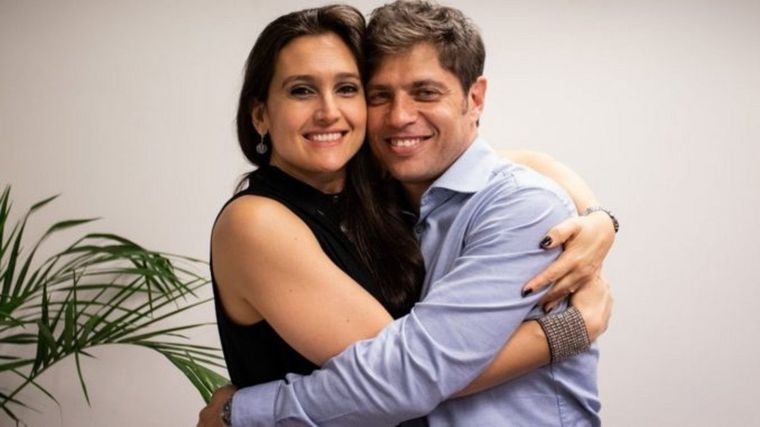Soledad Quereilhac, junto a su marido, Axel Kicillof. Foto: Twitter @Troll_DeP