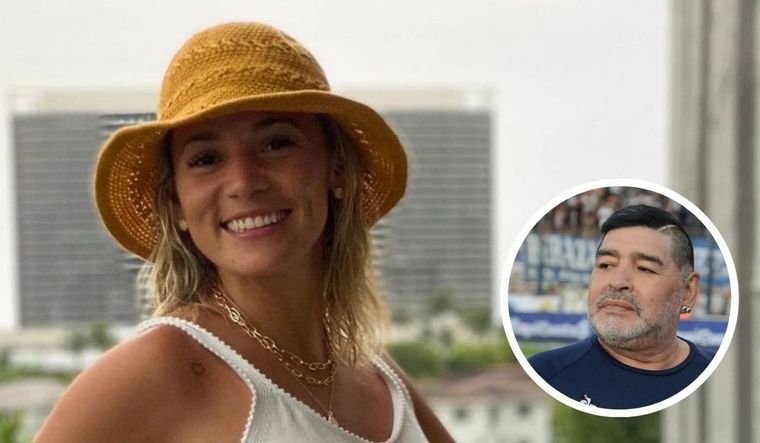 Rocío Oliva reveló que escrbirá un libro sobre Diego Maradona Foto: Captura de Instagram