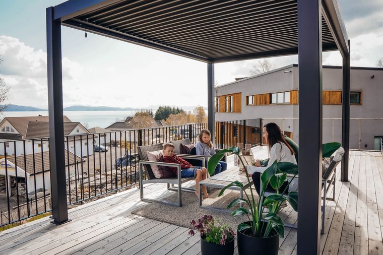 Foto: Pergolux - pergolux.cl/ny-hjem