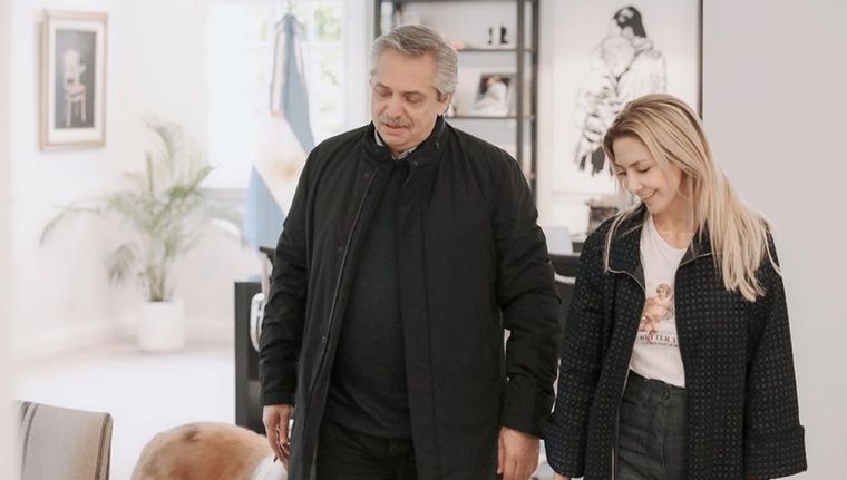 Alberto Fernández y Fabiola Yañez Foto: Facebook Fabiola Yañez