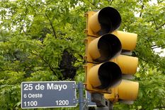 No funcionan algunos semáforos de Mendoza.