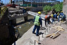 Las obras en los alrededores del Feliciano Gambarte están al 80%. Foto: Municipalidad de Godoy Cruz
