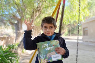 MDZol | Thiago tiene 5 años. Quiere ser bombero, policía y manejar una ambulancia. Es el más chico de la escuela y temen que sea el último alumno de la historia del pueblo. Foto: Pablo Icardi