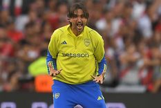 El DT prepara el equipo para el debut. Foto: Télam El DT prepara el equipo para el debut. Foto: Télam