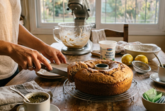 Una merienda saludable. Fuente: IA Gemini.