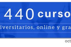 440 cursos universitarios y gratuitos que comienzan en octubre