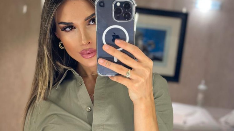 Agustina Gandolfo Viaje relámpago a Mendoza. Foto: Instagram @agus.gandolfo