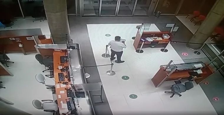 Las imágenes fueron viralizadas en las redes sociales