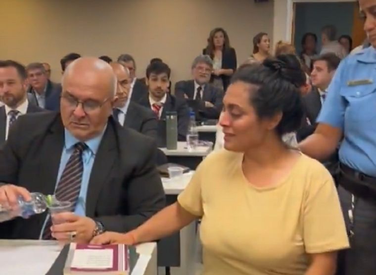 Declara Brenda Agüero, la enfermera acusada de matar a cinco bebés en Córdoba Foto: Captura de video