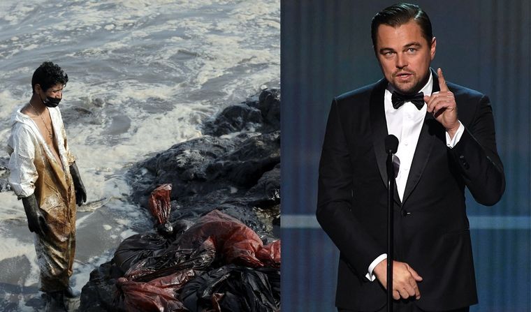 El actor no dejó pasar el desastre ambiental de Perú. Foto: LaRepublicaPe.